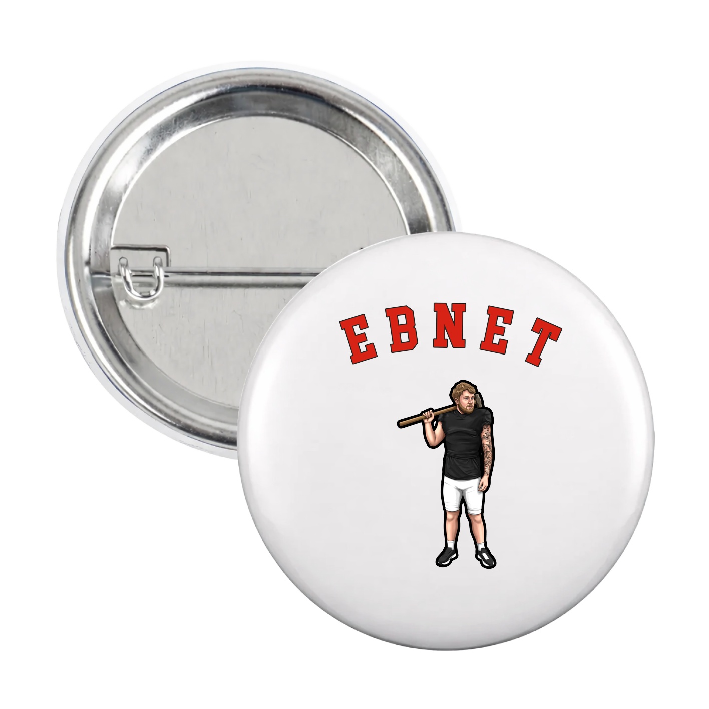 Game Day Button — Shirsey Arch in White