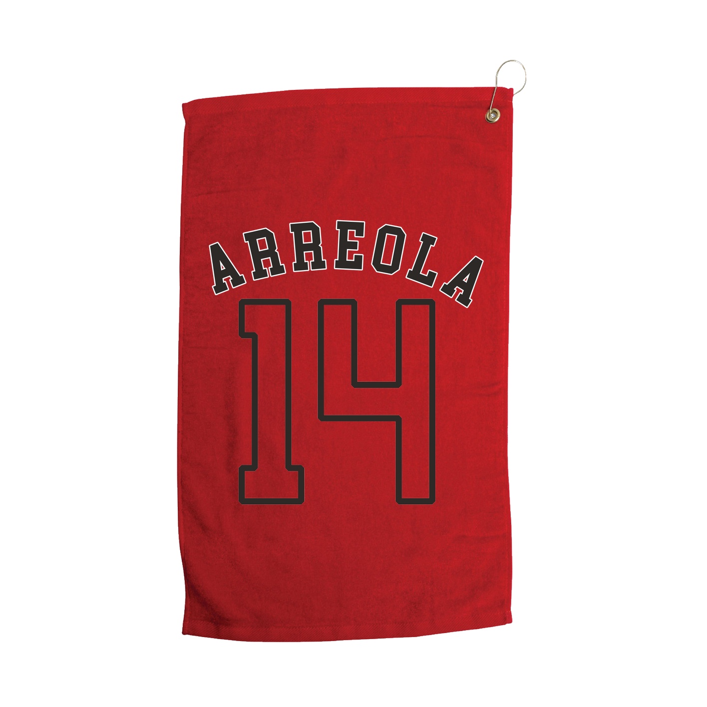 Golf Towel — Shirsey Arch in Red