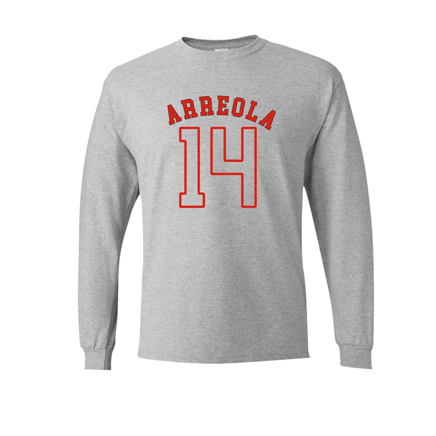 Long Sleeve Tee — Shirsey Arch in Grey