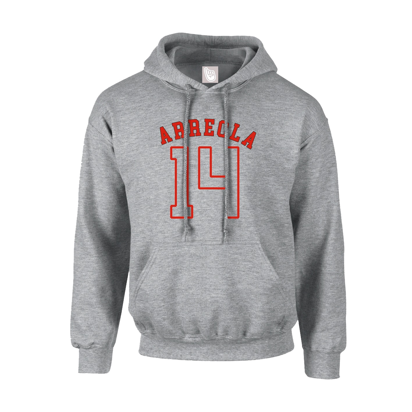 Youth Hoodie — Shirsey Arch in Grey