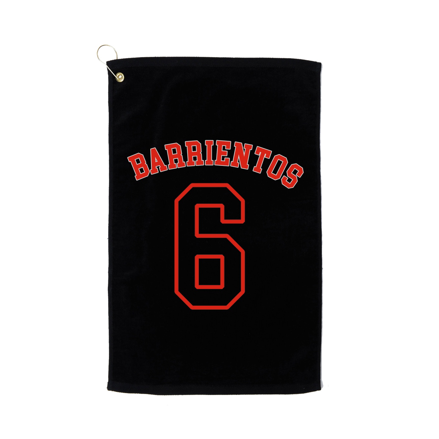 Golf Towel — Shirsey Arch in Black