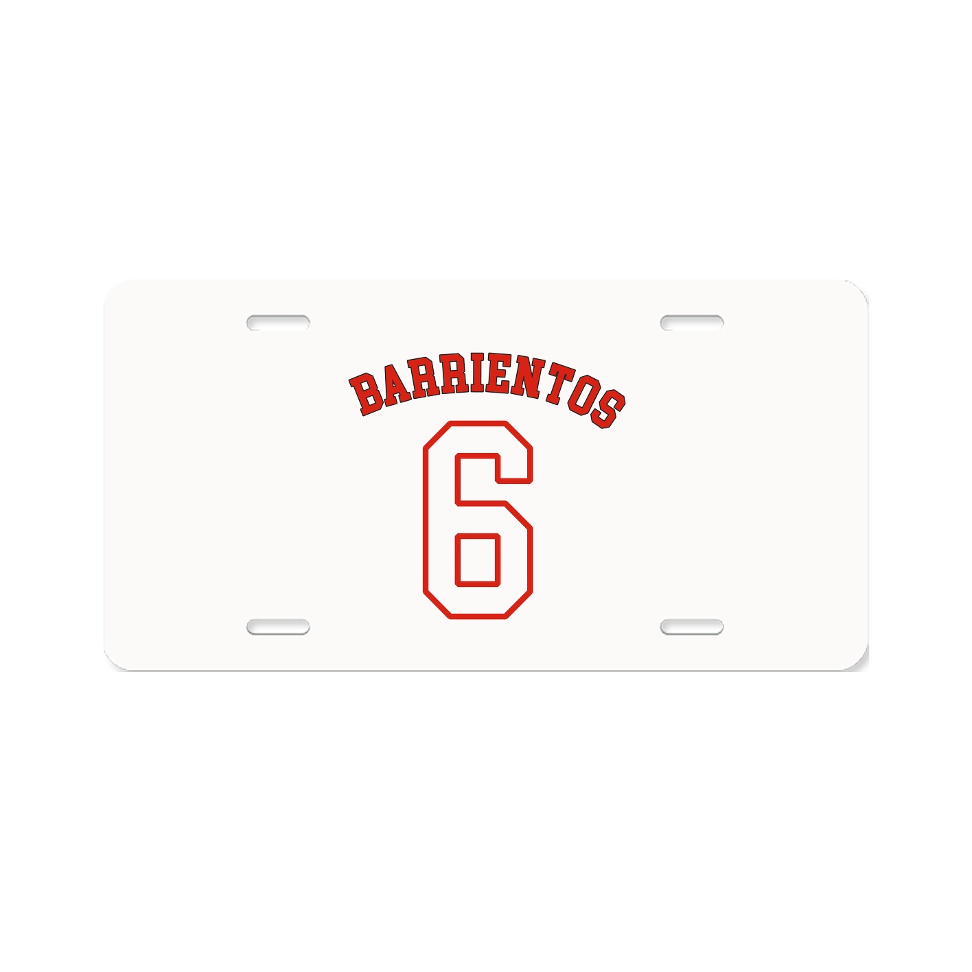 License Plate — Shirsey Arch in Classic