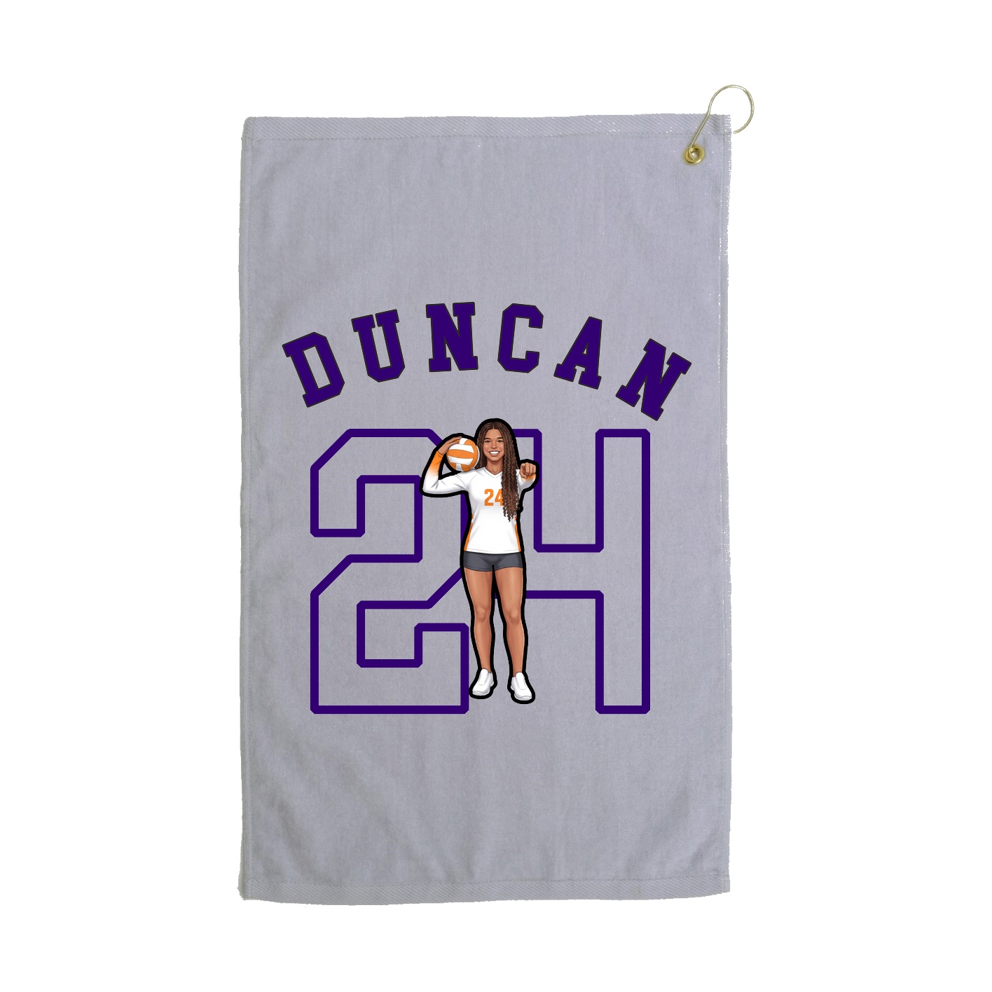 Golf Towel — Shirsey Arch in Grey