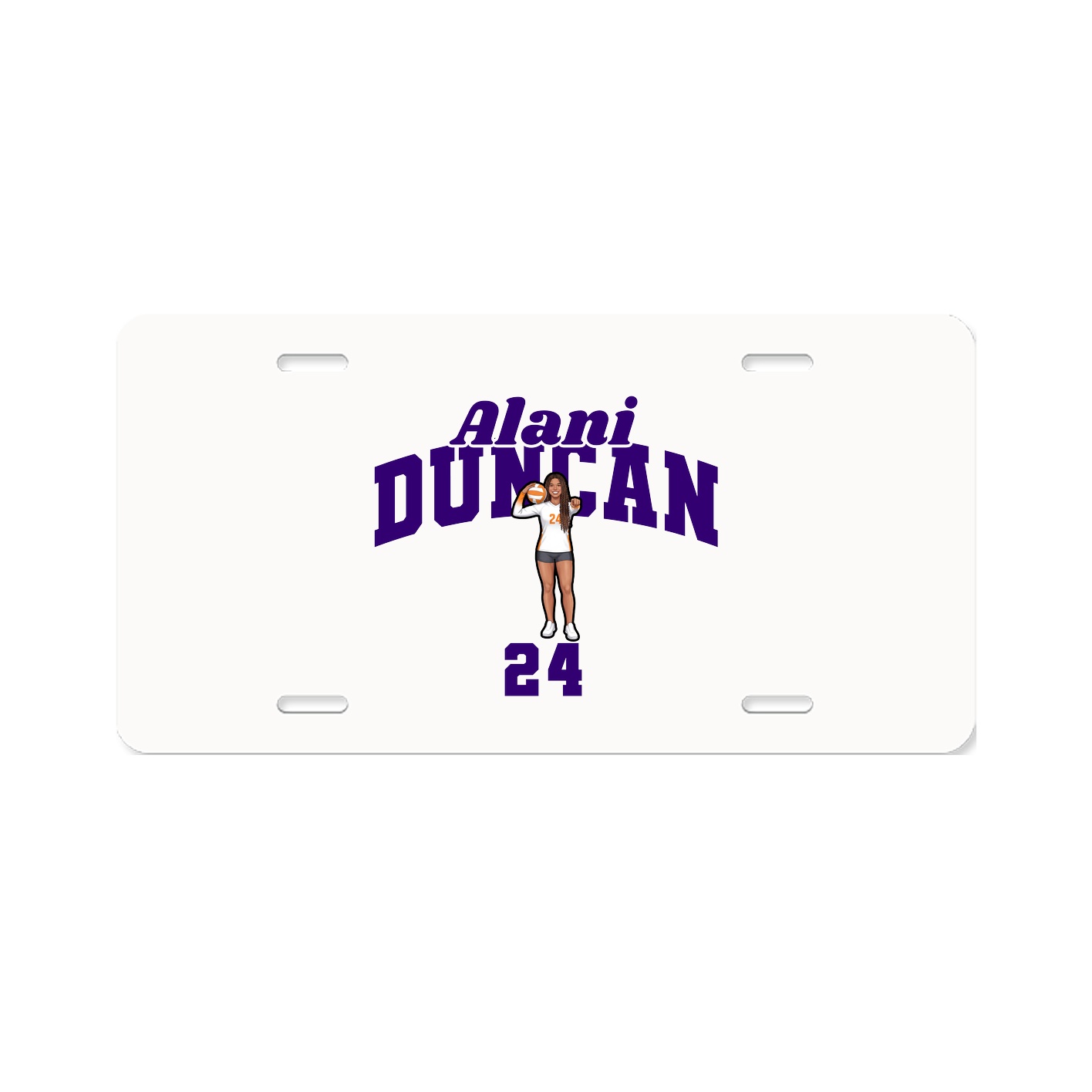 License Plate — Signature Arch in Classic