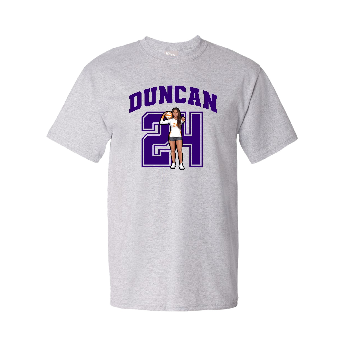 Tee — Number in Grey