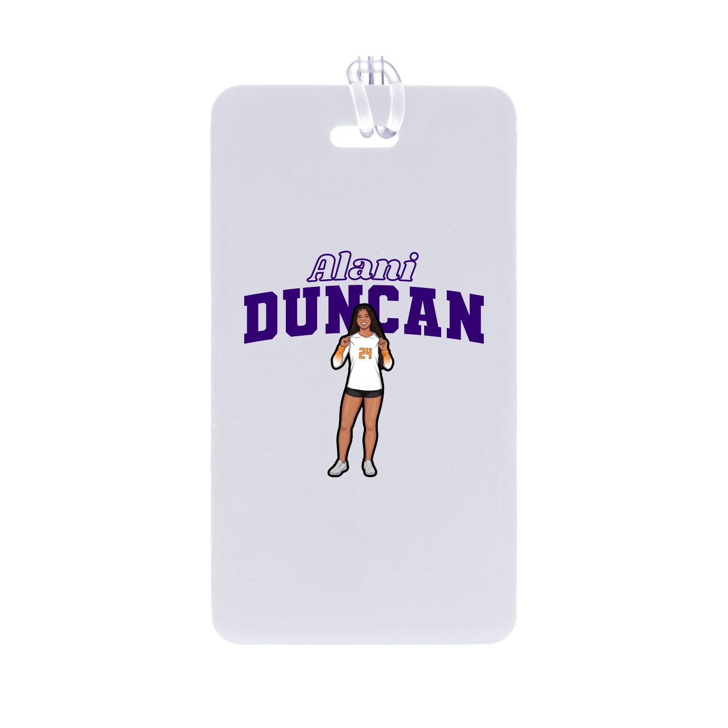 Bag Tag — Name Arch in Classic