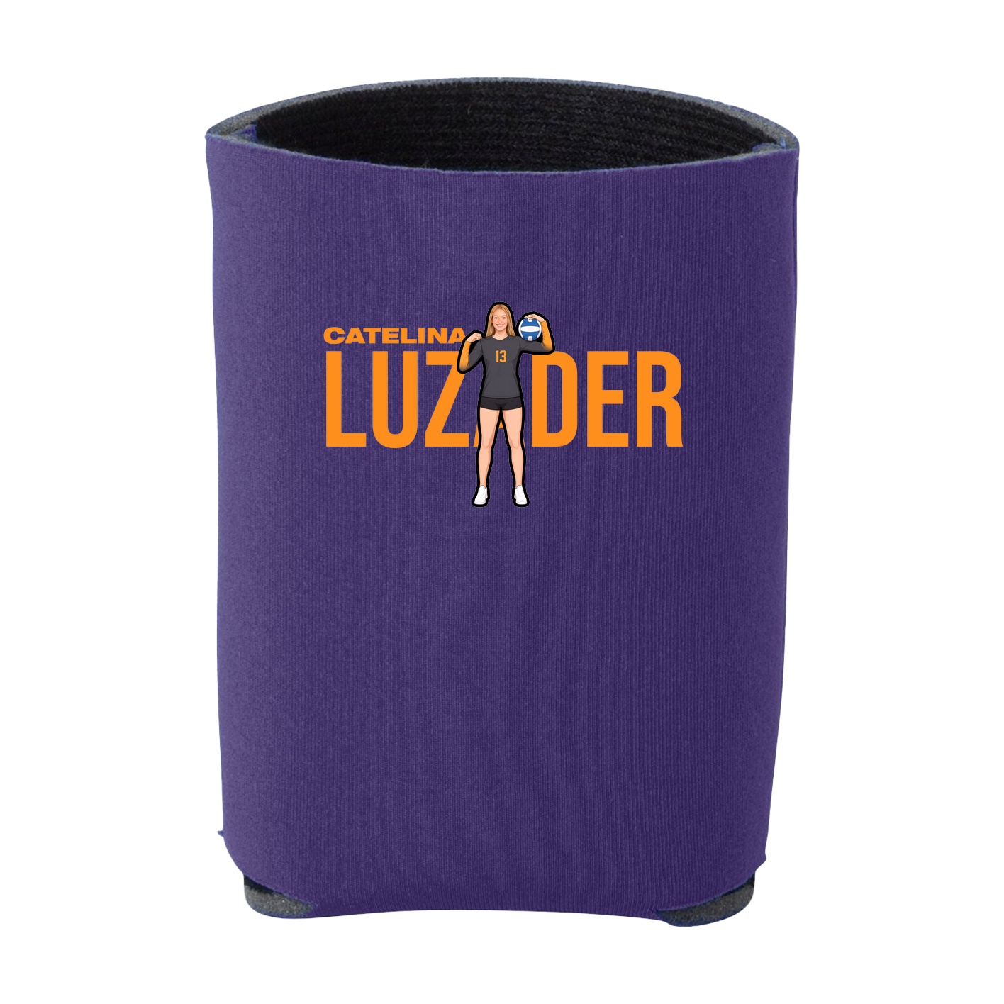 Can Holder — Player Name in Purple