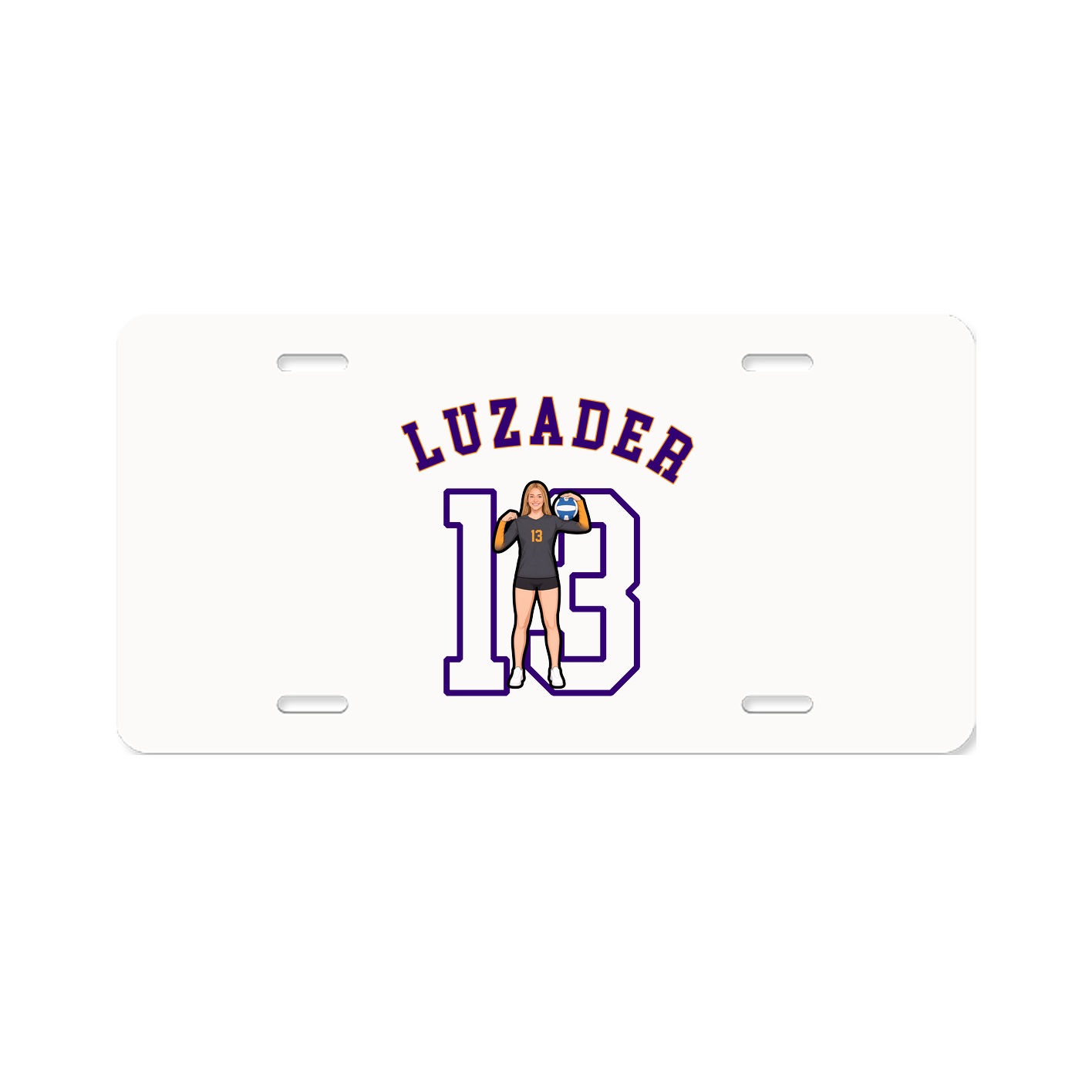 License Plate — Shirsey Arch in Classic