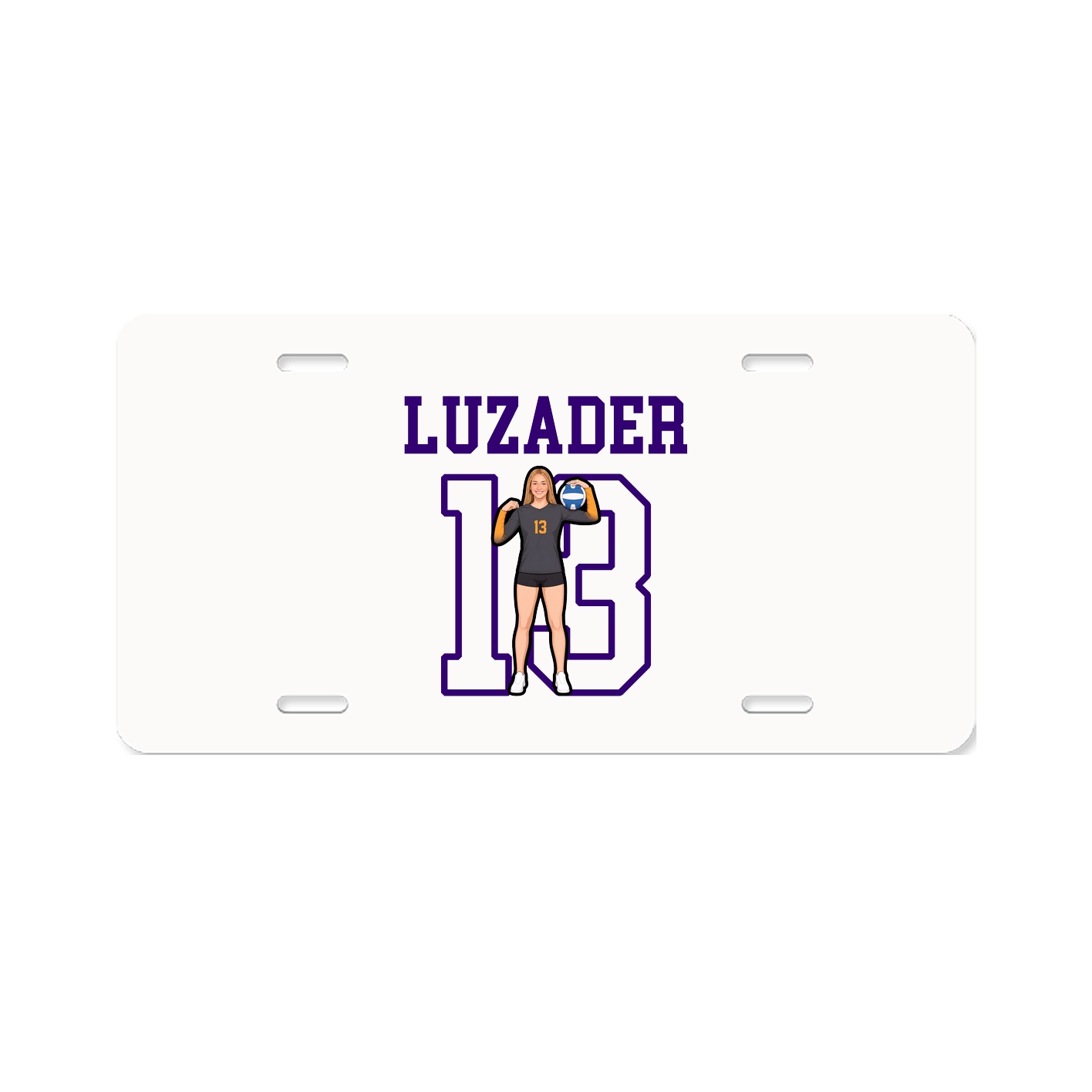 License Plate — Shirsey in Classic