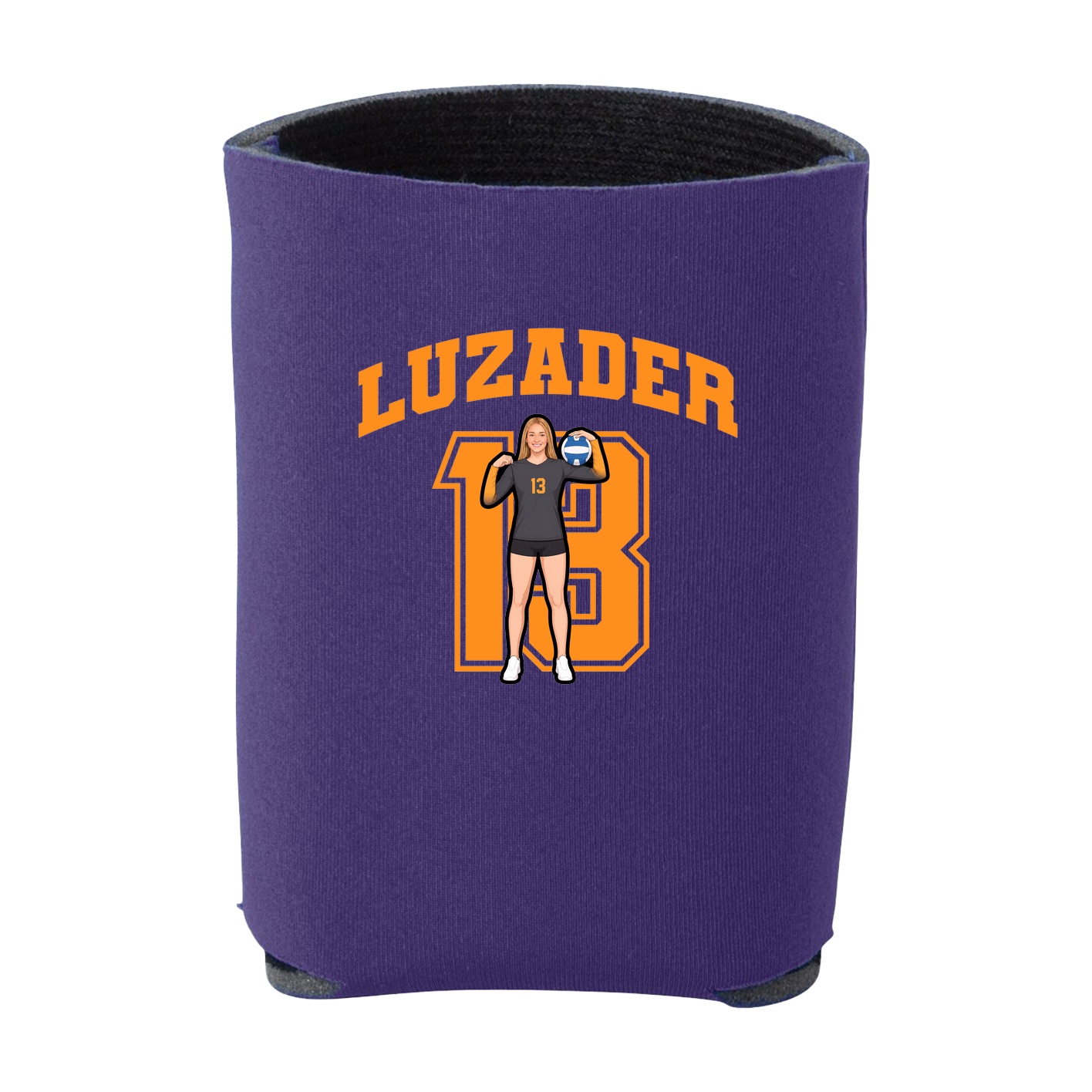 Can Holder — Number in Purple