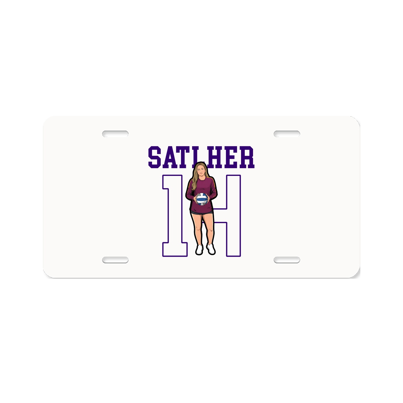 License Plate — Shirsey in Classic