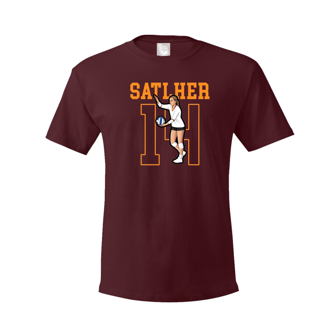Youth Tee — Shirsey in Maroon
