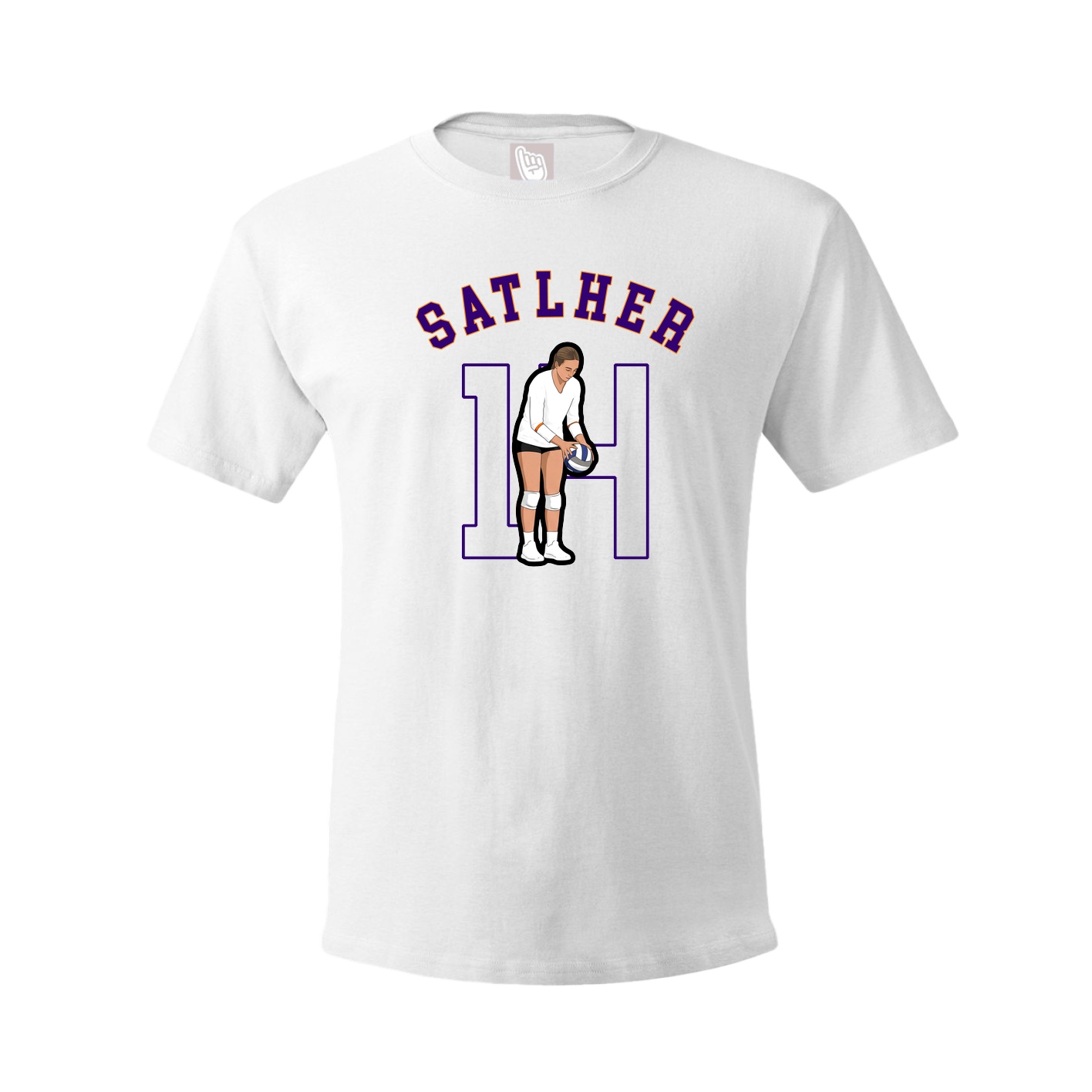 Tee — Shirsey Arch in White