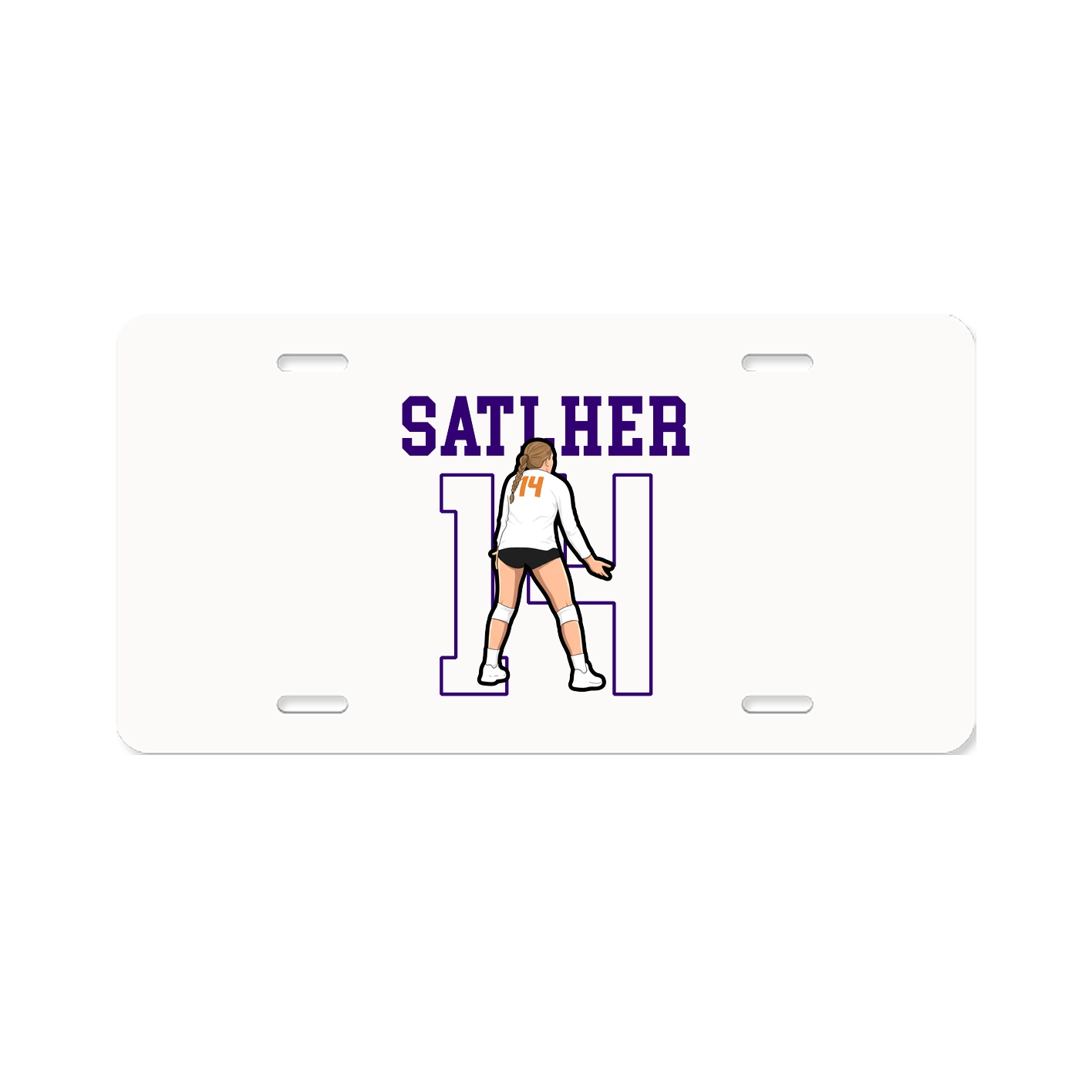 License Plate — Shirsey in Classic