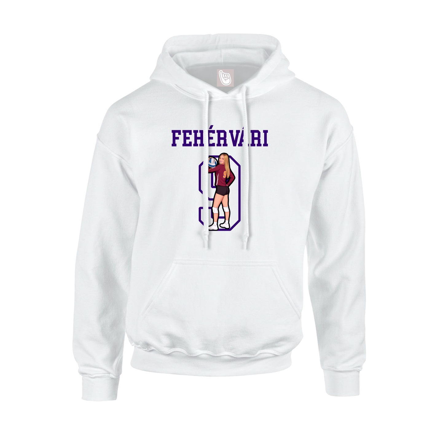 Youth Hoodie — Shirsey in White