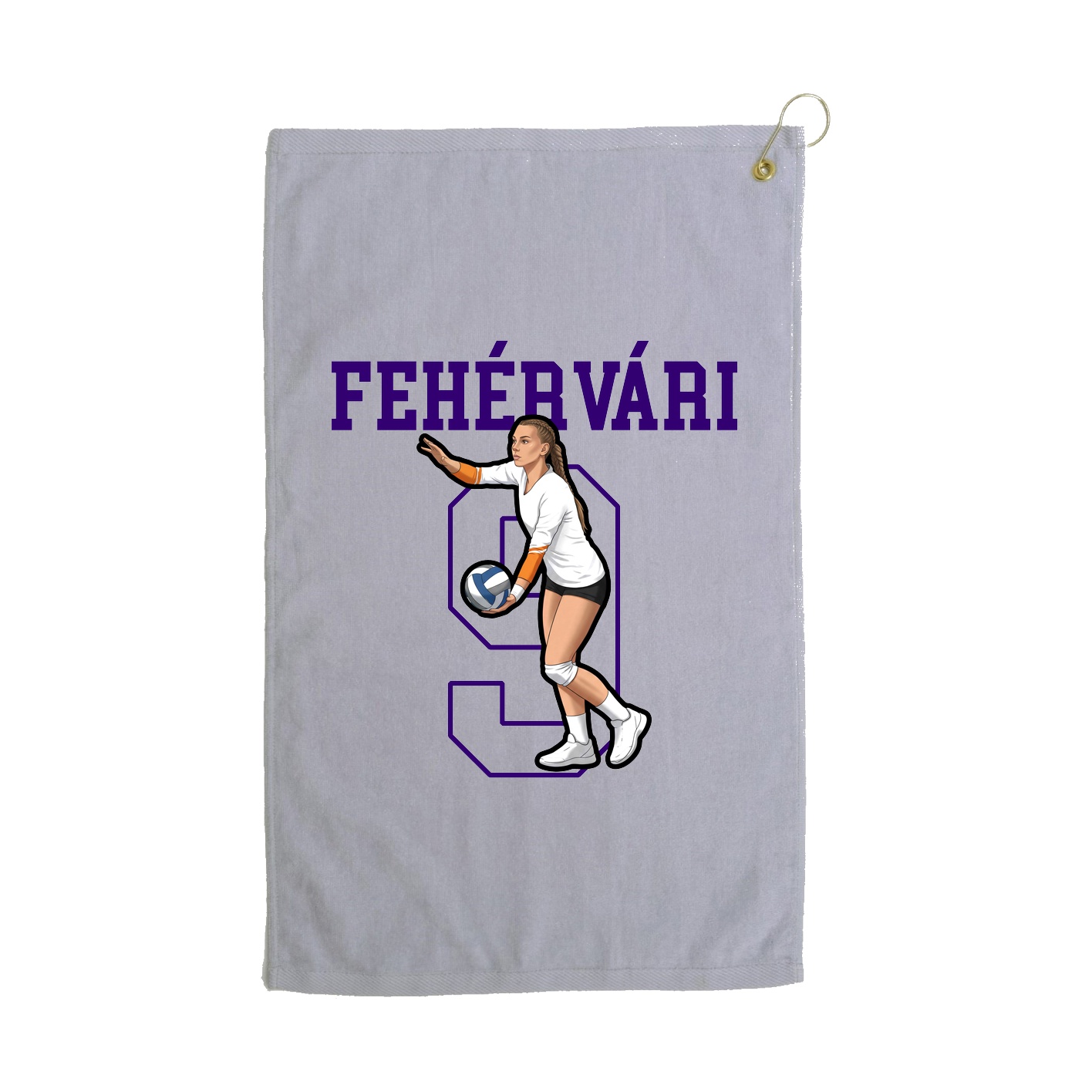 Golf Towel — Shirsey in Grey