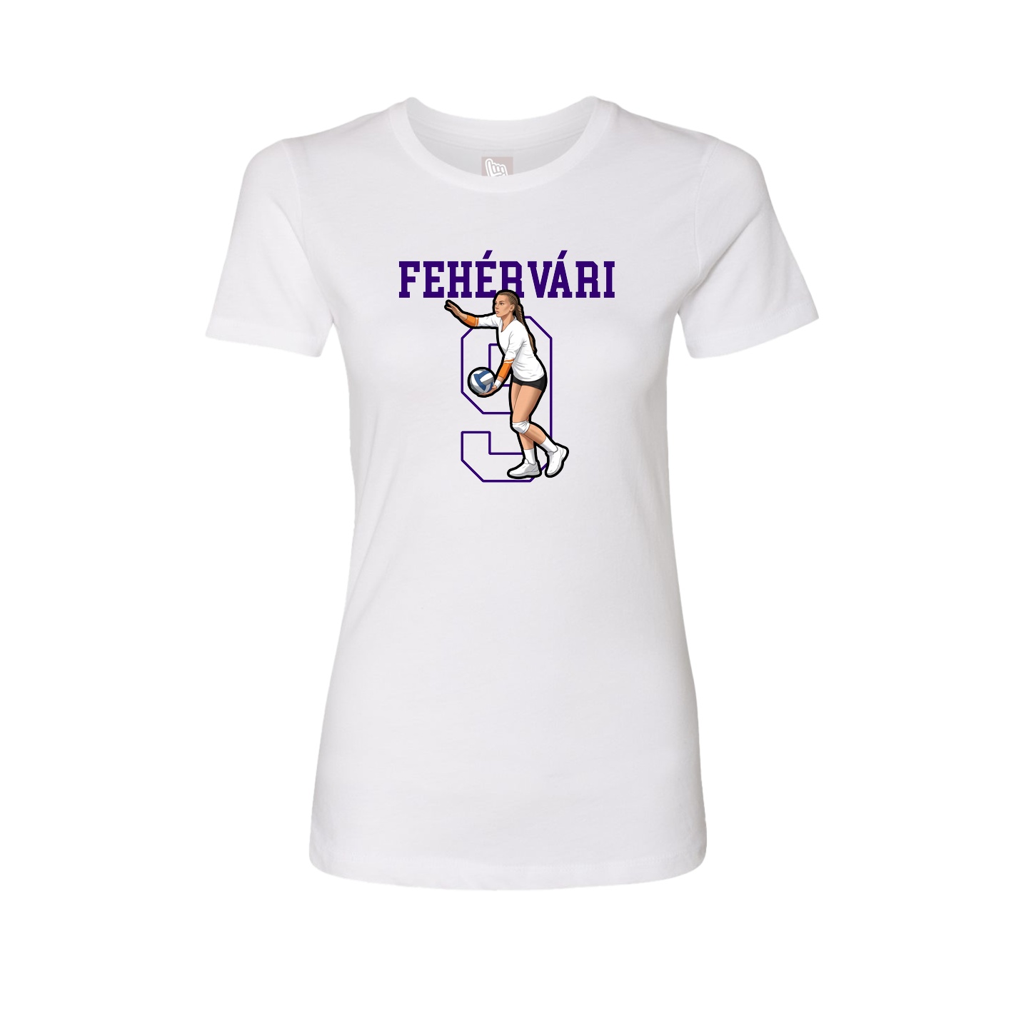 Fitted Women's Tee — Shirsey in White