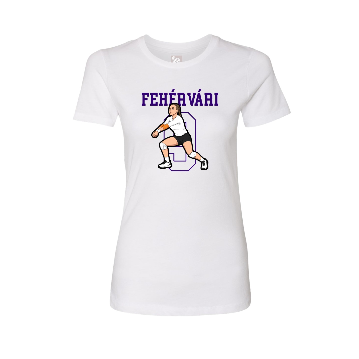Fitted Women's Tee — Shirsey in White