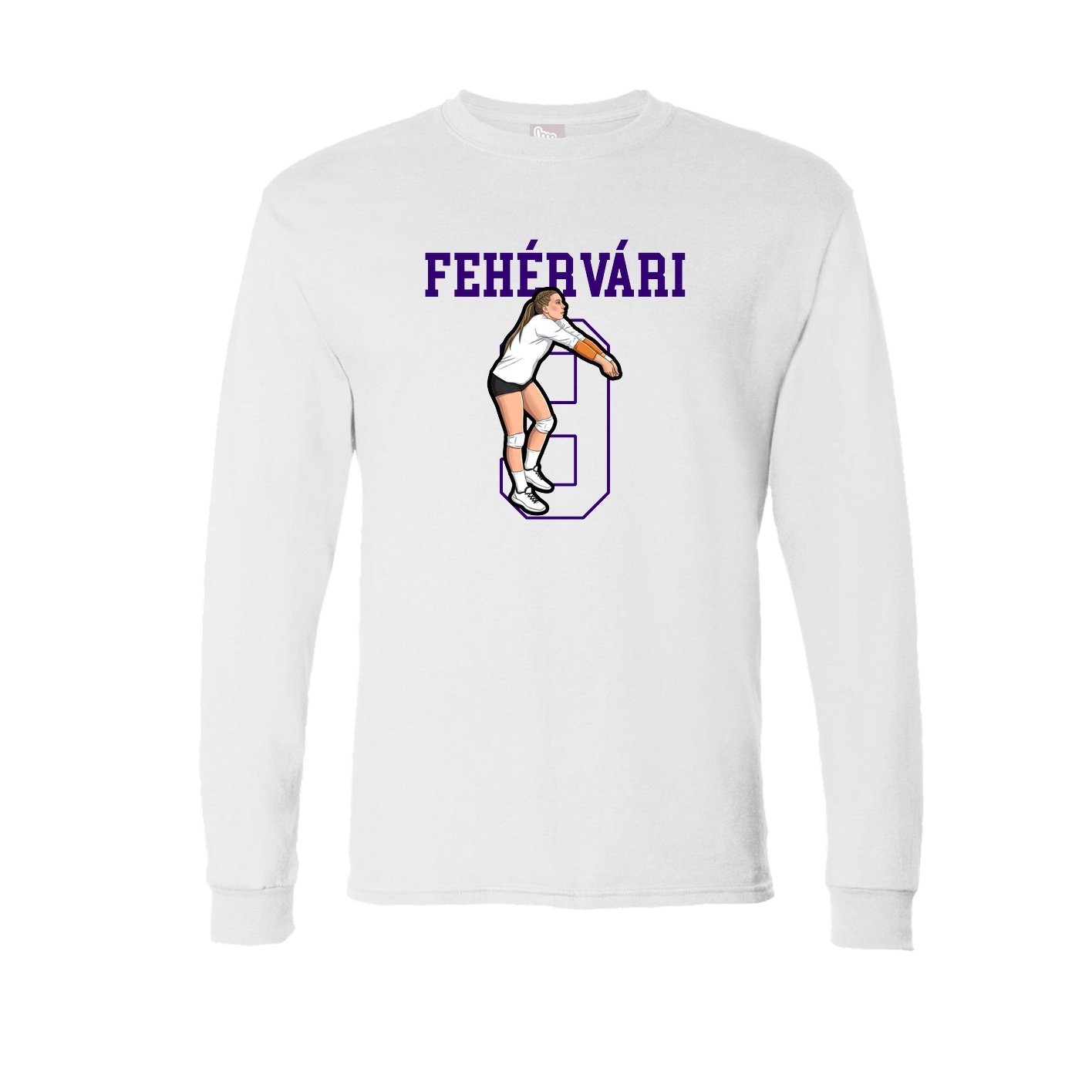 Long Sleeve Tee — Shirsey in White