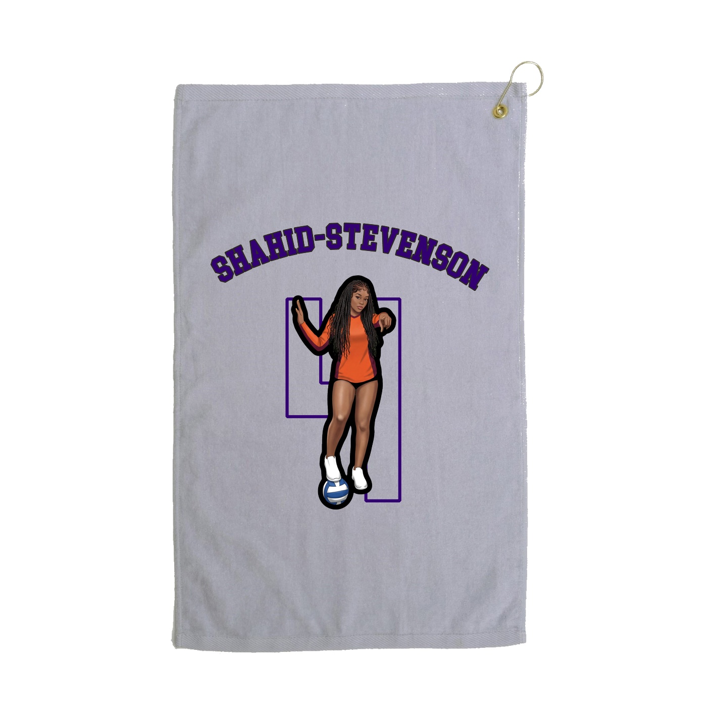Golf Towel — Shirsey Arch in Grey