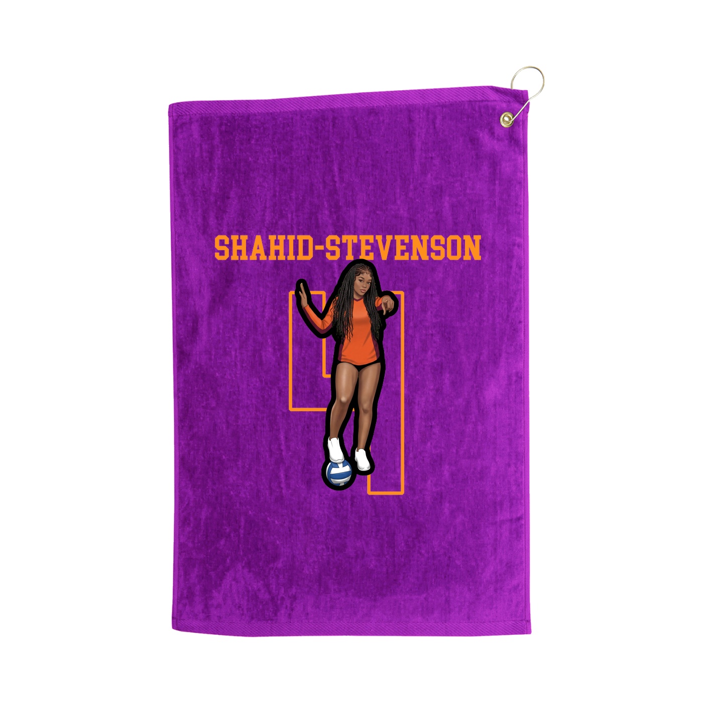 Golf Towel — Shirsey in Purple
