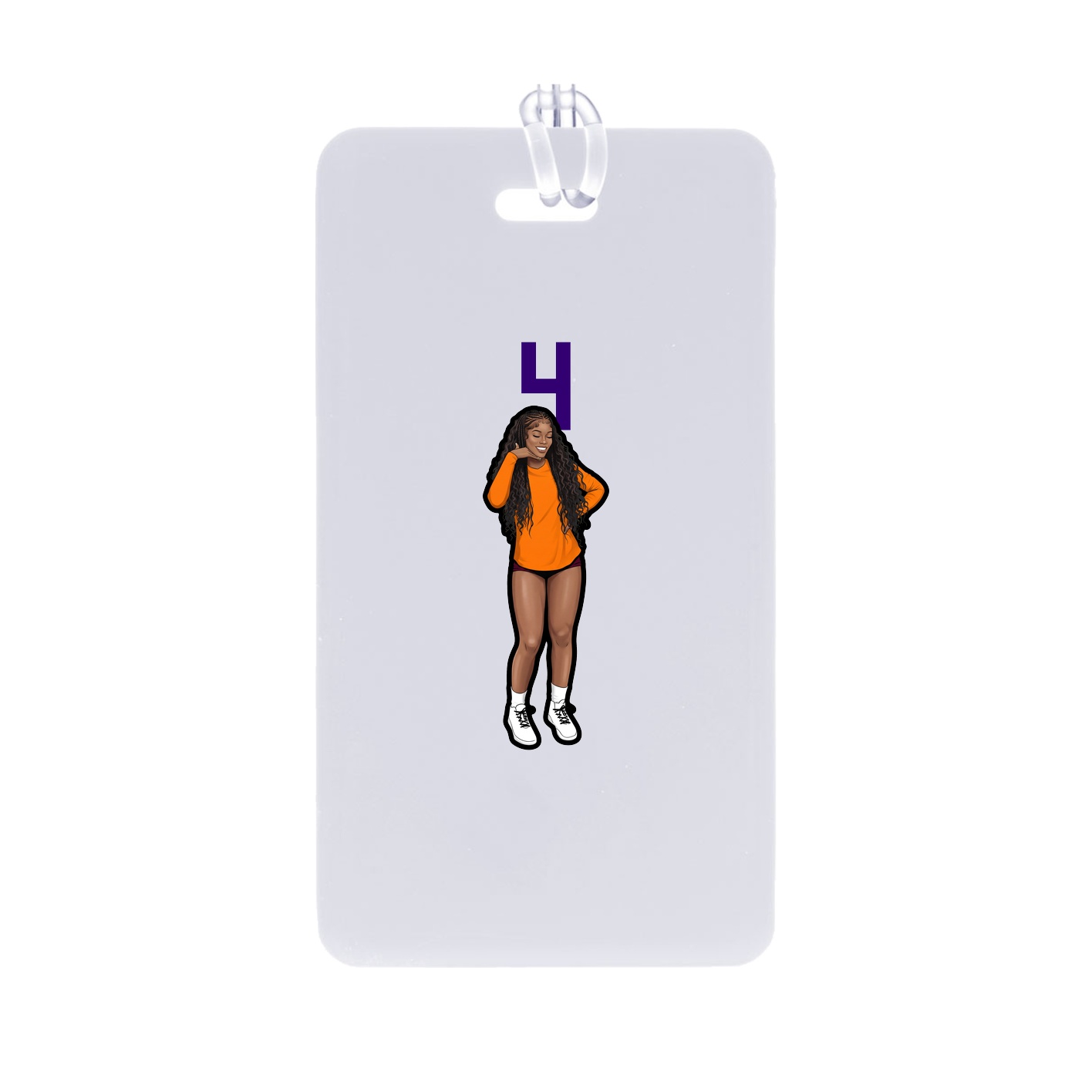 Bag Tag — Number Top in Classic
