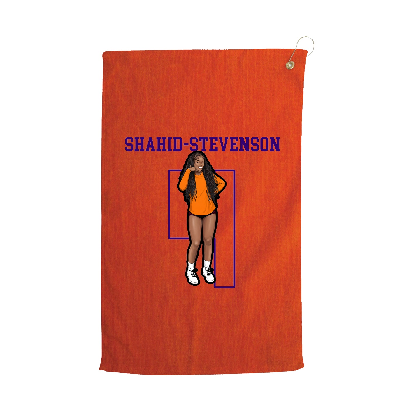 Golf Towel — Shirsey in Orange