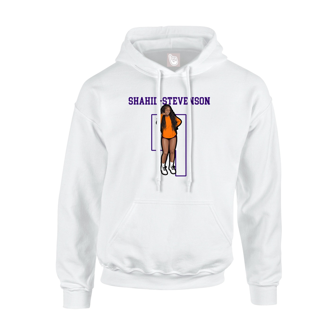Youth Hoodie — Shirsey in White