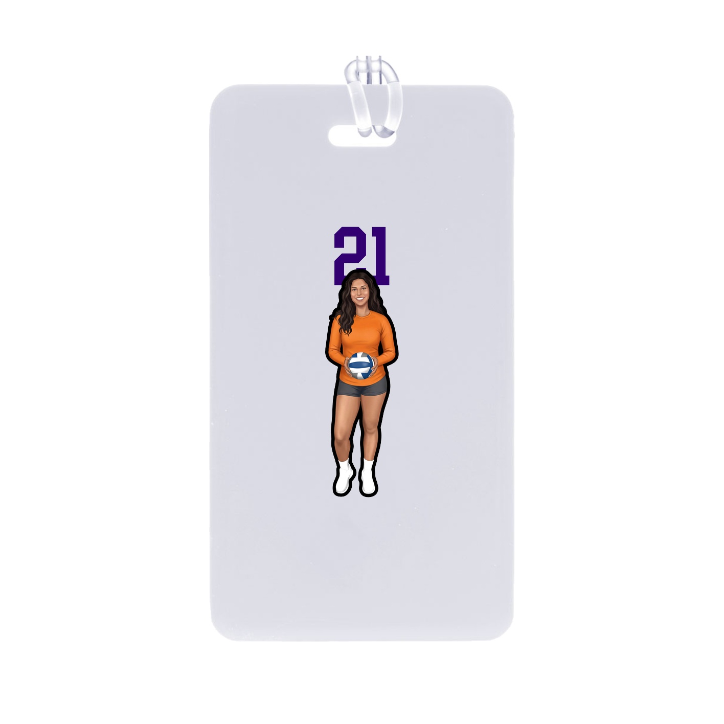 Bag Tag — Number Top in Classic