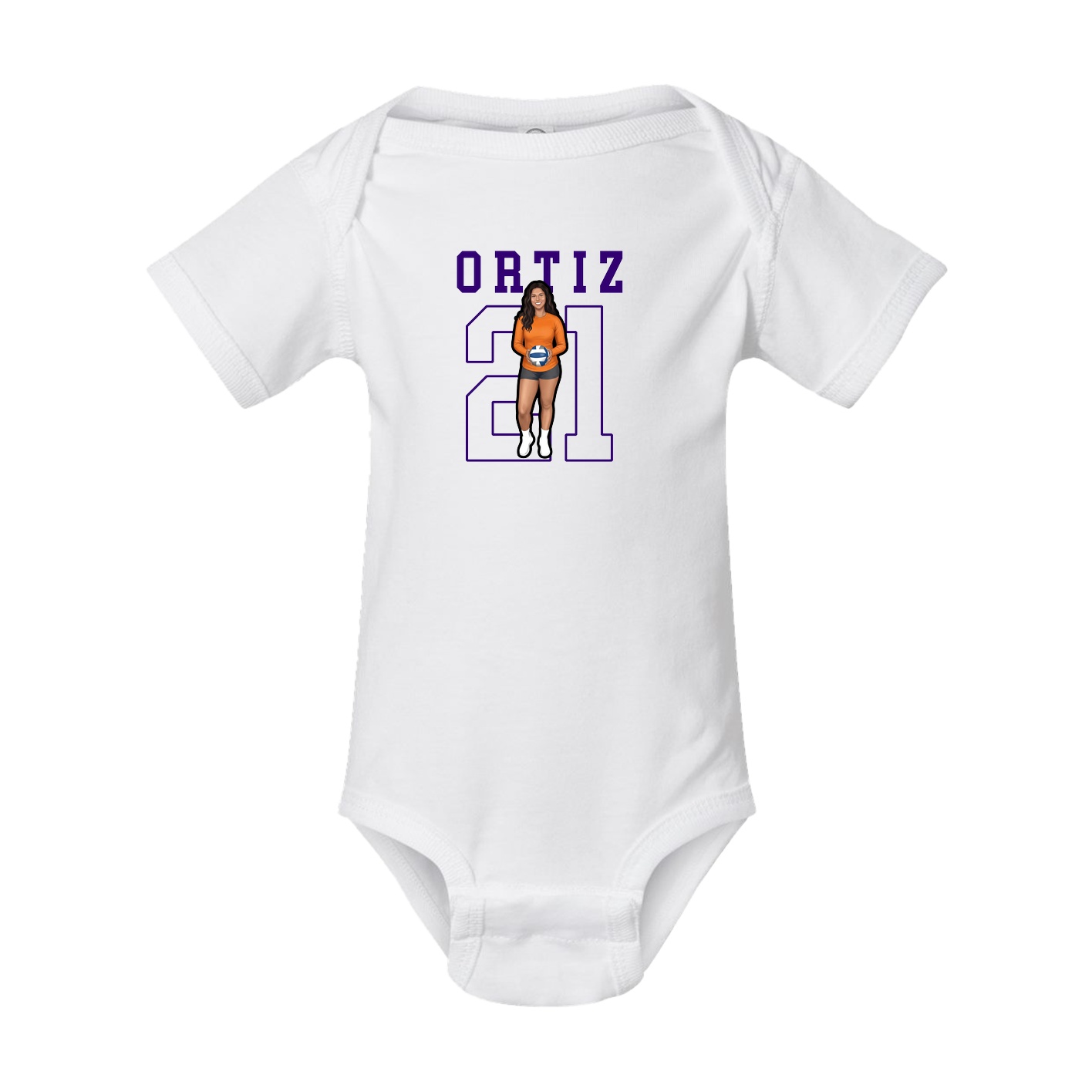 Baby Onesie — Shirsey in White