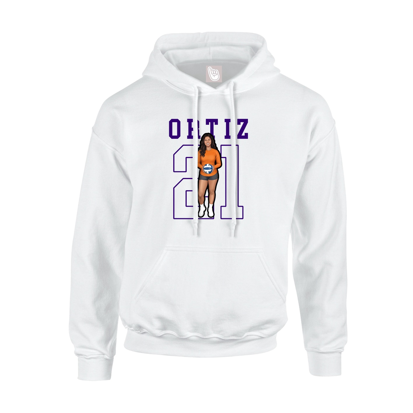 Youth Hoodie — Shirsey in White