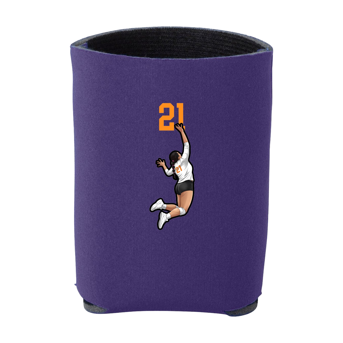Can Holder — Number Top in Purple