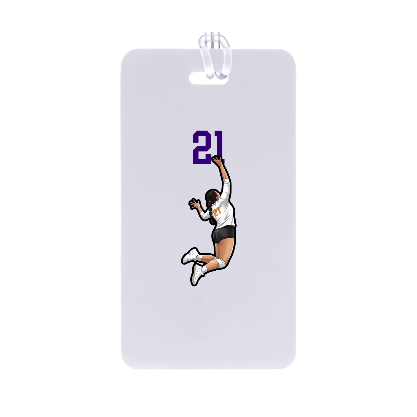 Bag Tag — Number Top in Classic