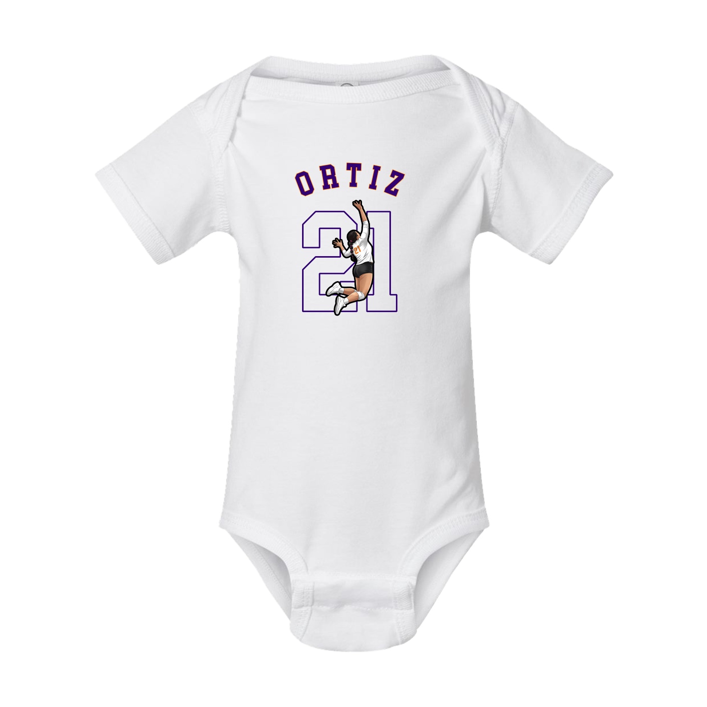 Baby Onesie — Shirsey Arch in White