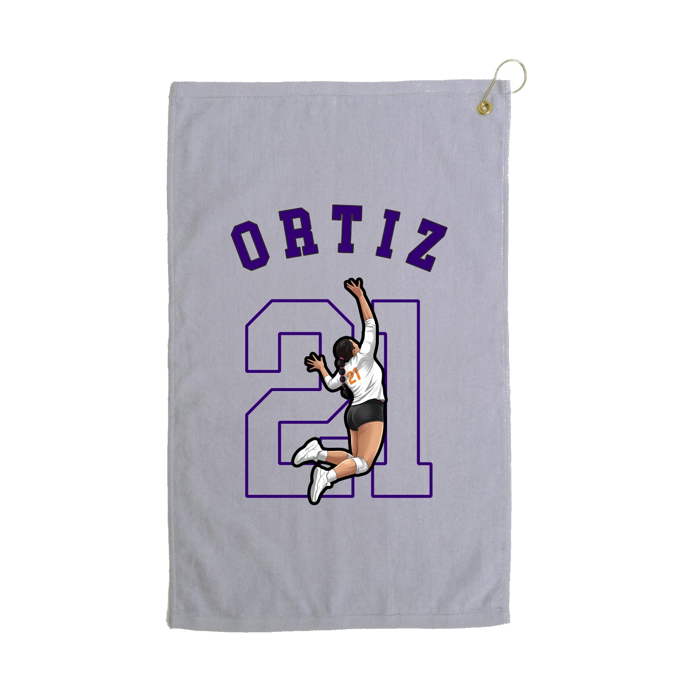 Golf Towel — Shirsey Arch in Grey