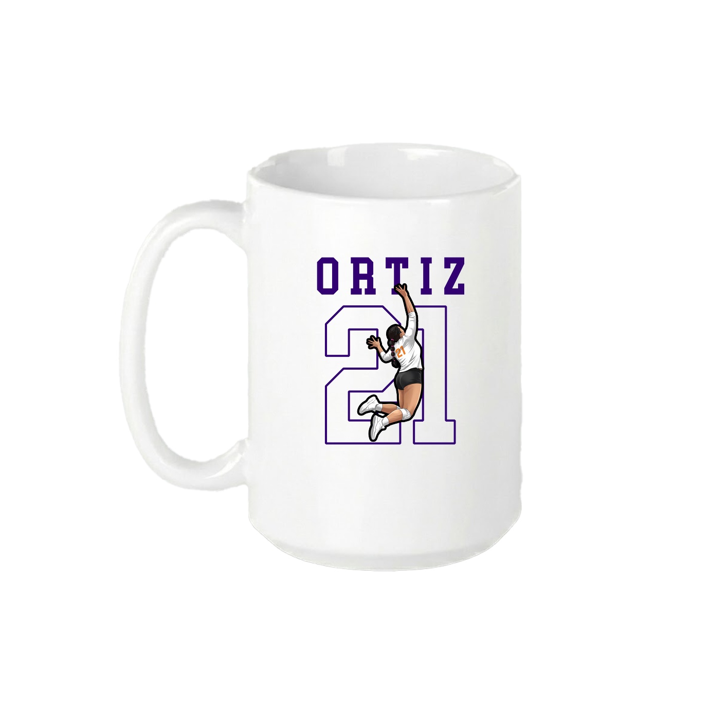 15oz Coffee Mug — Shirsey in White