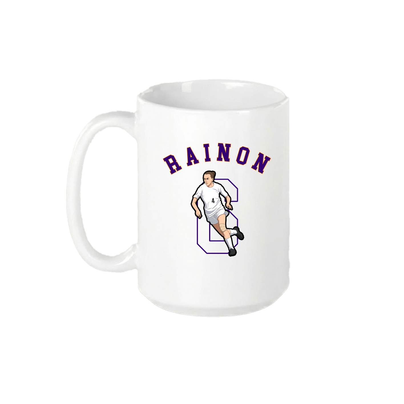 15oz Coffee Mug — Shirsey Arch in White