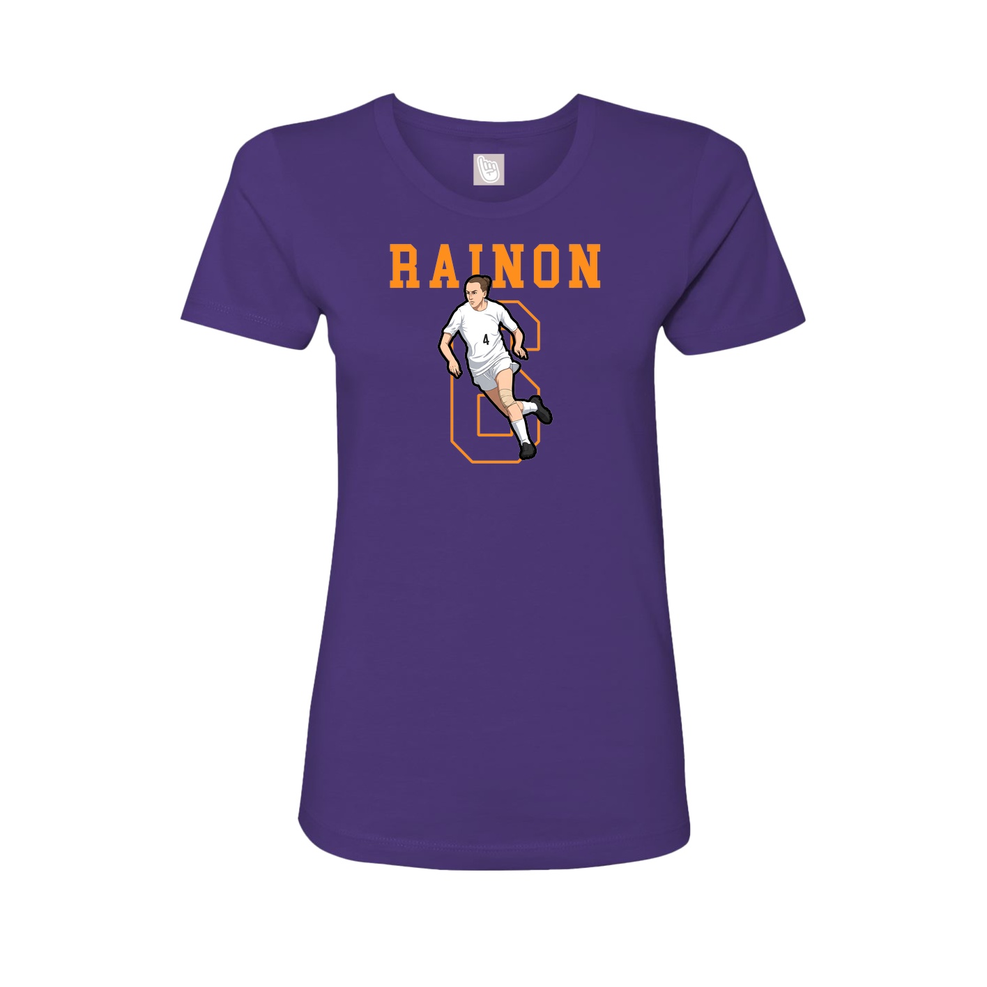 Fitted Women's Tee — Shirsey in Purple