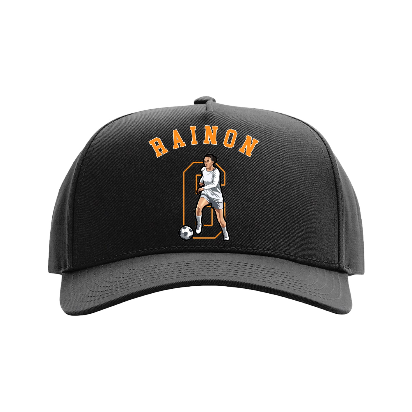 Full Fabric Five-Panel Champ Cap