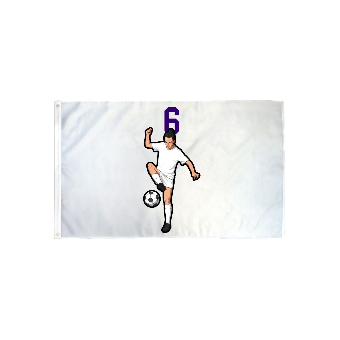 3x5 Flag — Number Top in Classic
