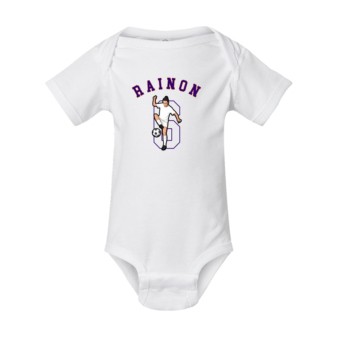 Baby Onesie — Shirsey Arch in White