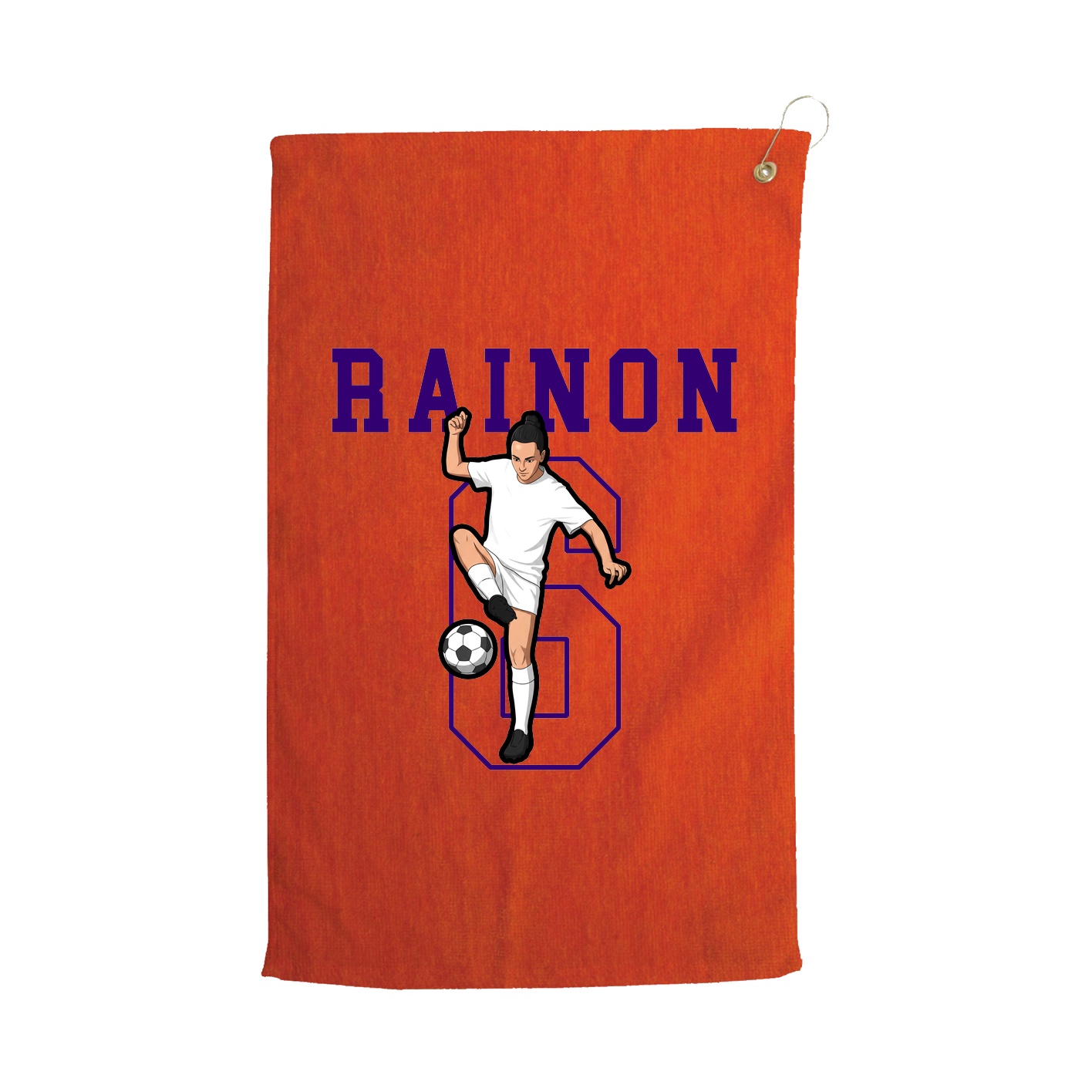 Golf Towel — Shirsey in Orange