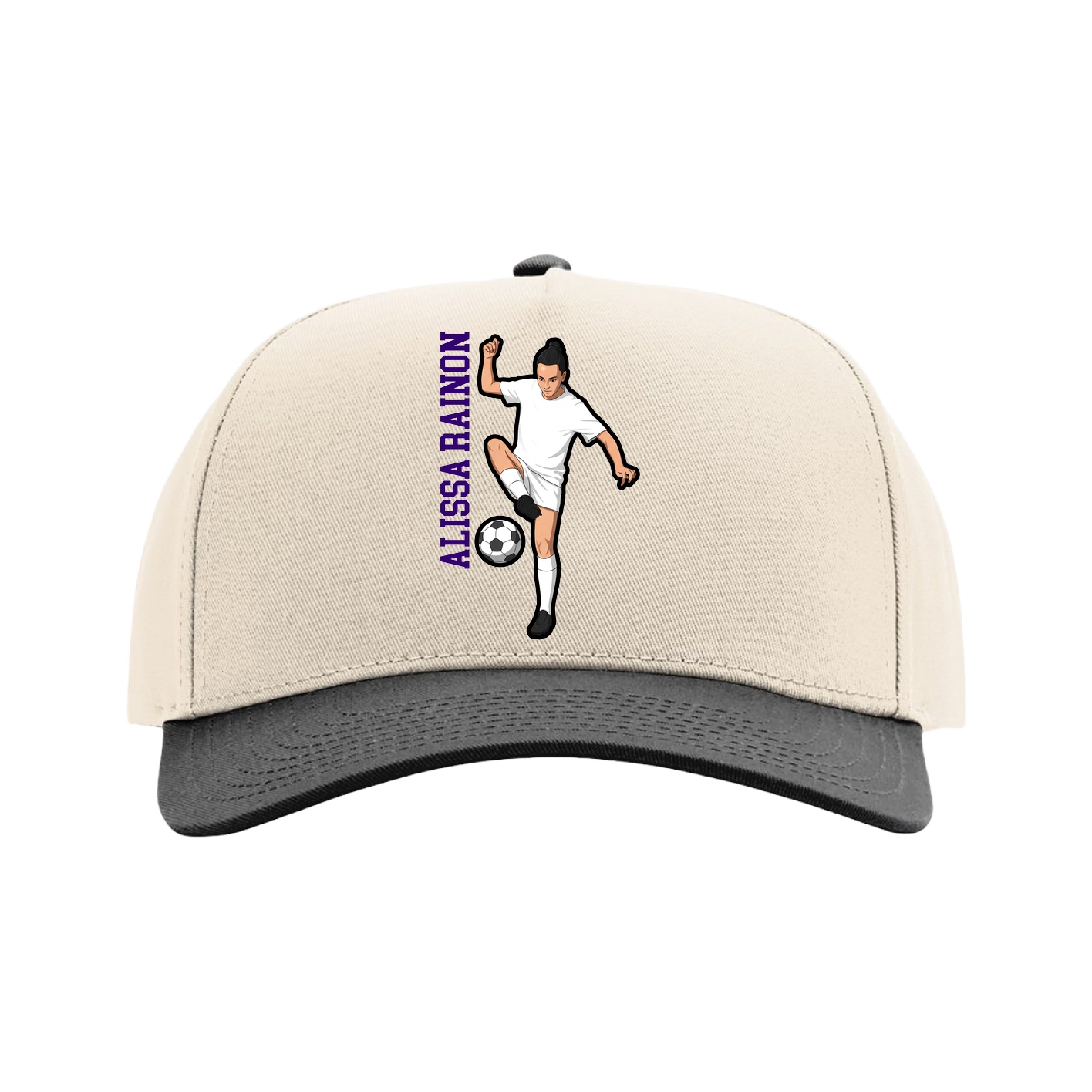 Full Fabric Five-Panel Champ Cap