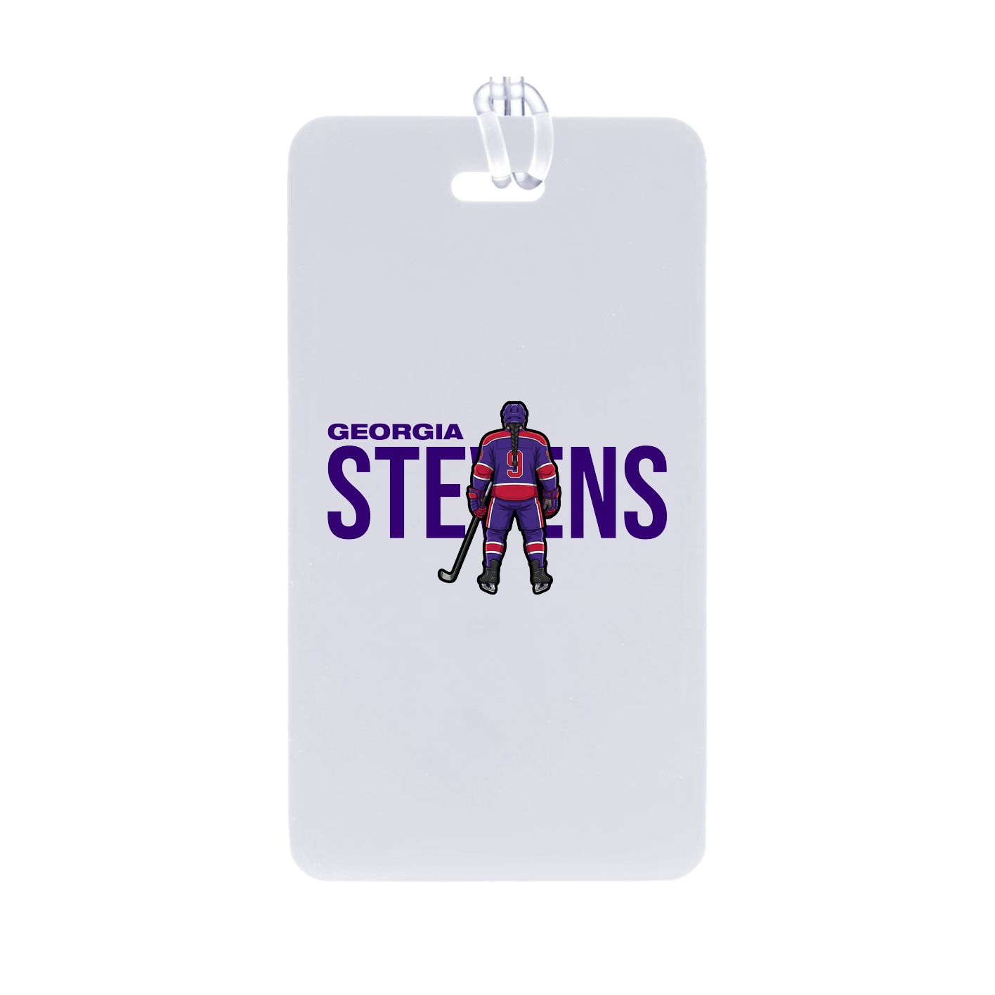 Bag Tag — Player Name in Classic