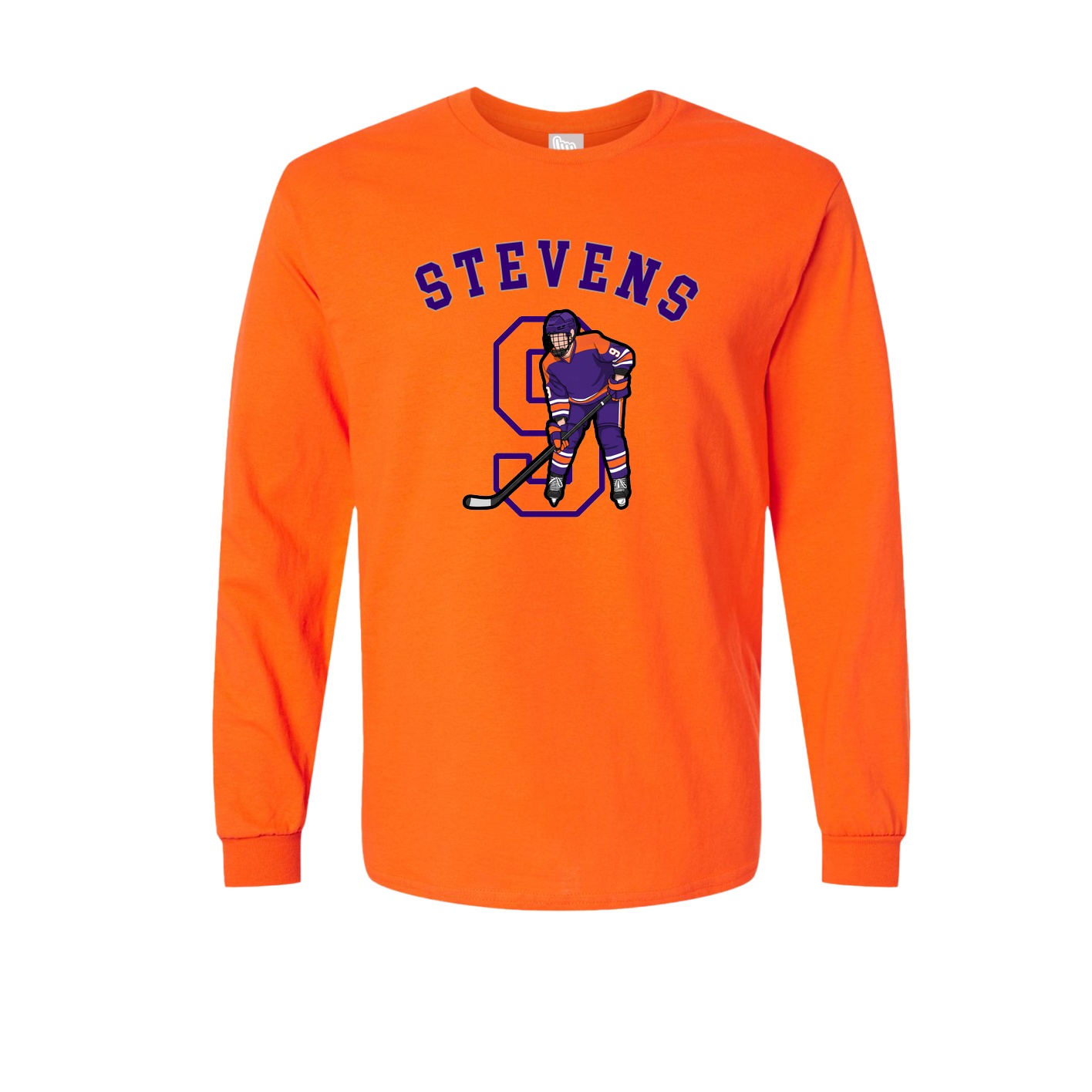Long Sleeve Tee — Shirsey Arch in Orange