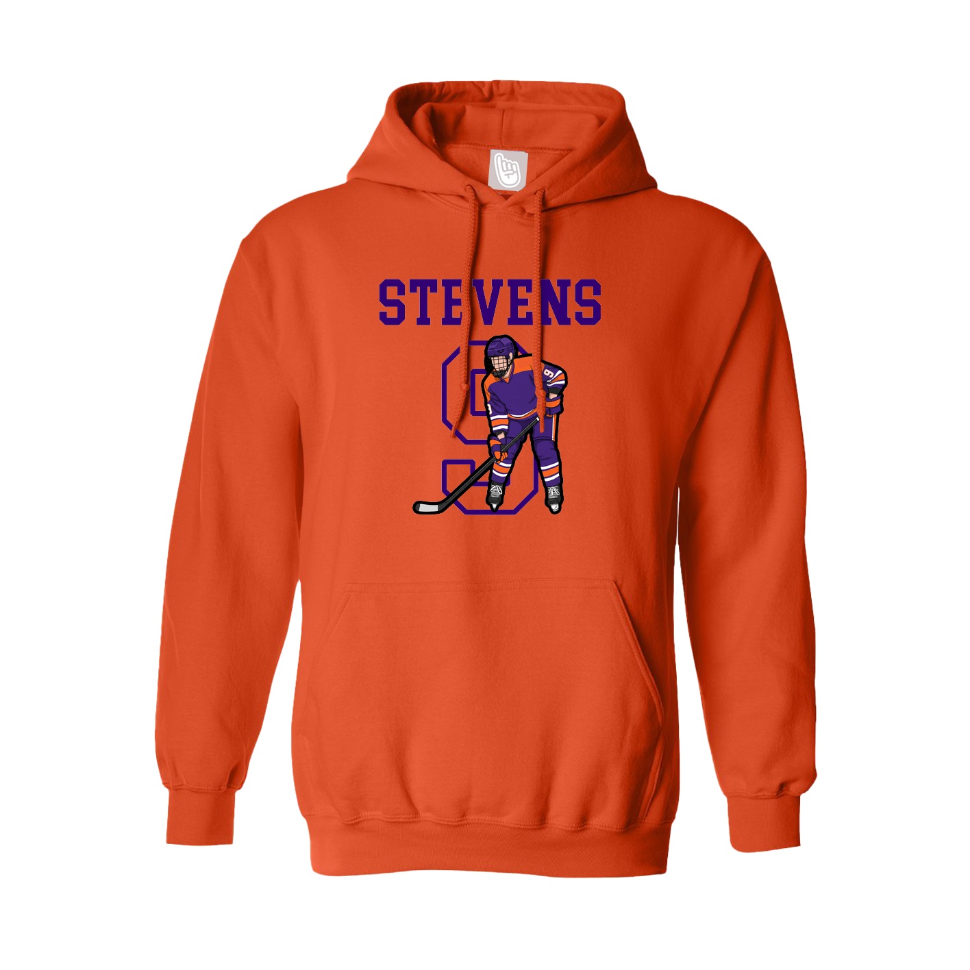 Hoodie — Shirsey in Orange