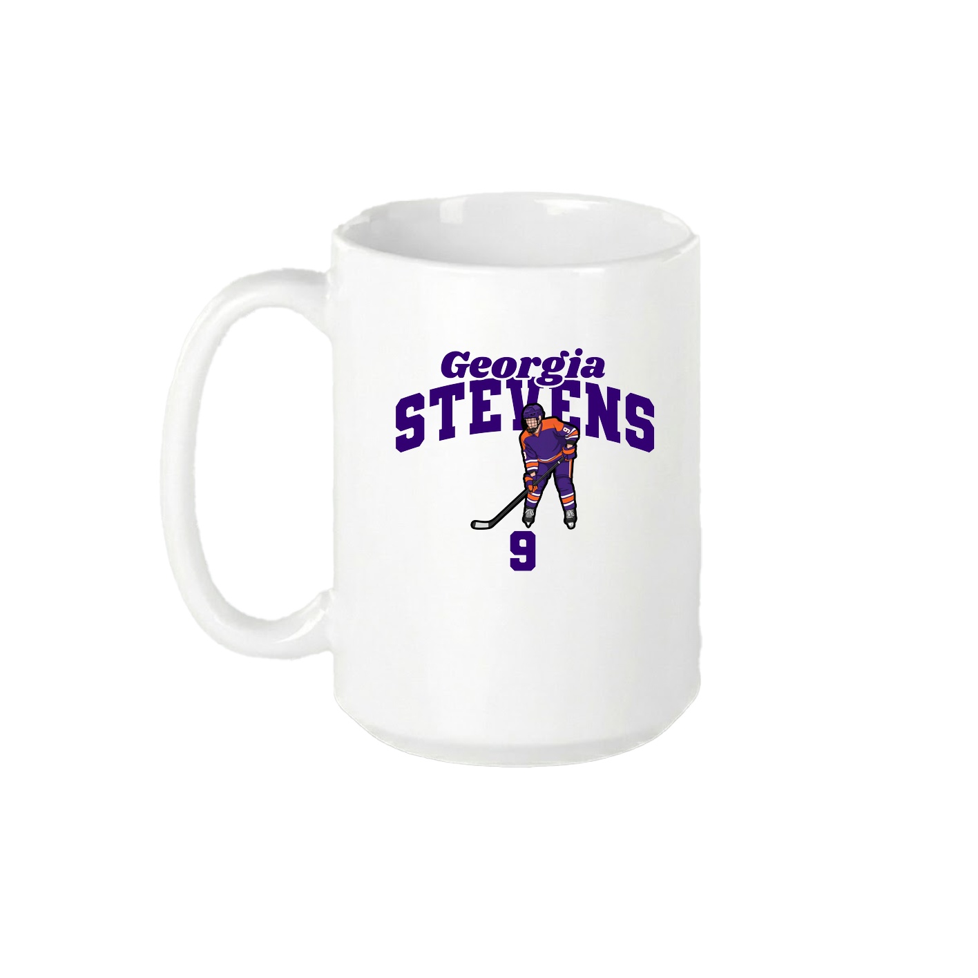 15oz Coffee Mug — Signature Arch in White