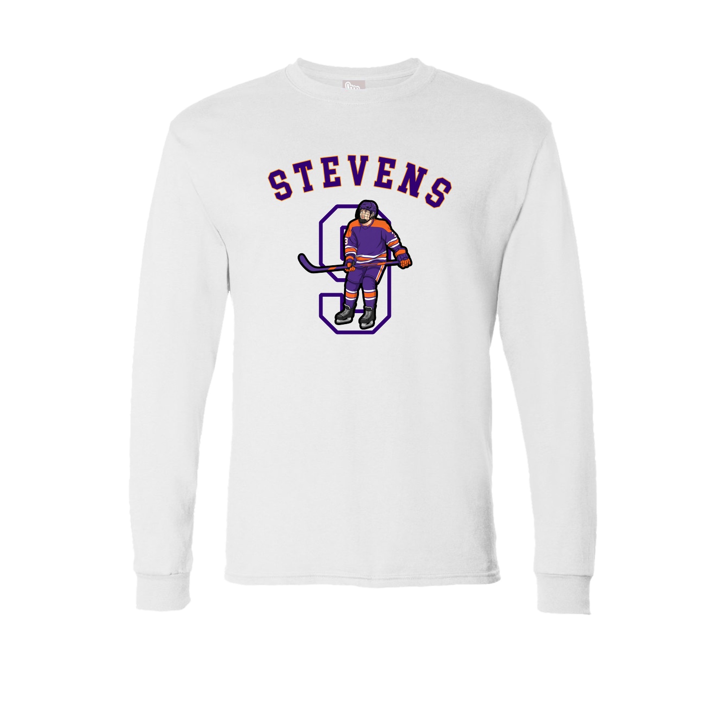 Long Sleeve Tee — Shirsey Arch in White