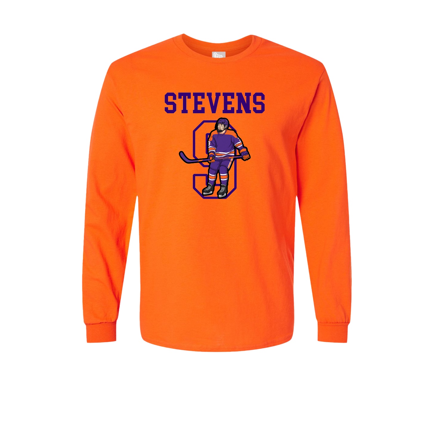 Long Sleeve Tee — Shirsey in Orange