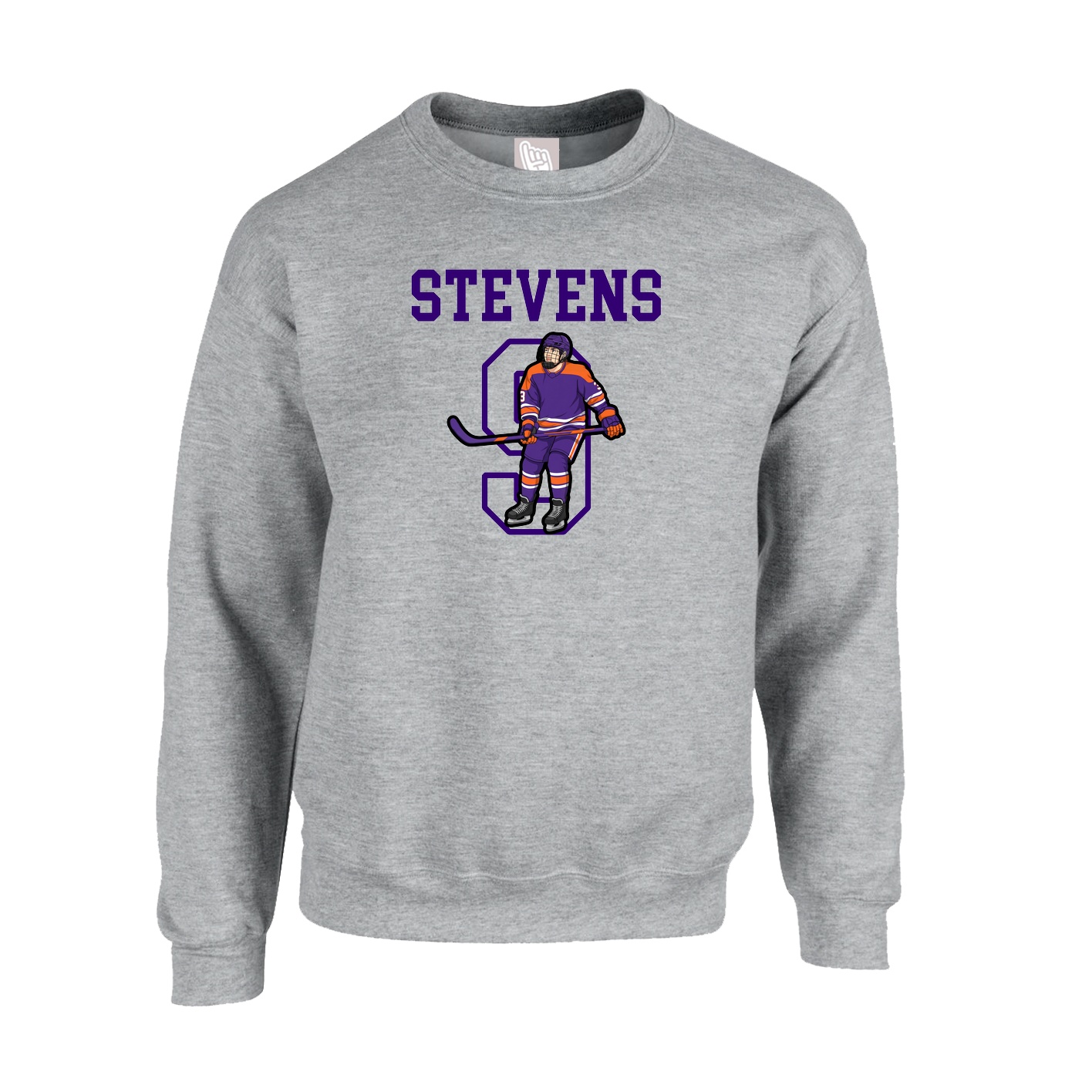 Fleece Crew — Shirsey in Grey